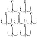 Major Fish Drillinge Curved-in Point 1712 High Carbon BN Hakengröße 8 - 7 Stück