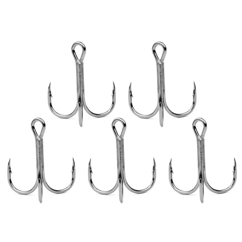 Major Fish Drillinge Curved-in Point 1712 High Carbon BN Hakengröße 1 - 7 Stück