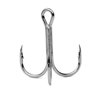 Major Fish Drillinge Curved-in Point 1712 High Carbon BN Hakengröße 2/0 - 5 Stück