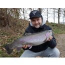 K.P Baits Original Shad 2" Gummiköder 5 cm 5 Stück 054 Motoroil Grün