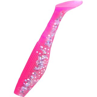 K.P Baits Original Shad 2" Gummiköder 5 cm 5 Stück 138 Pink Glitter