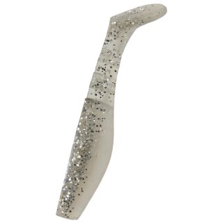 K.P Baits Original Shad 2" Gummiköder 5 cm 5 Stück 203 Silber Weiss