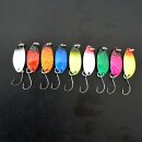 Major Fish XL Forellen Spoon Set Blinker Box 25 Stück