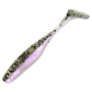 K.P Baits Lazy Shad Gummifisch 3" 7,5 cm 5 Stück 224 Violett Transparent