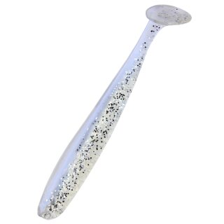 Relax Bass 3" 9,5 cm Gummifisch Action Shad L589 Silber Weiss