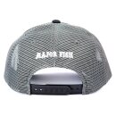 Major Fish Trucker Cap Mesh Schwarz Grau