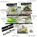 Major Fish Zander Tactical Box 36- teilig Gummifische Wobbler + Zubehör