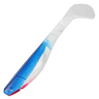 Relax Kopyto Shad 8L" 20 cm Gummifisch 2 Stück 006 Blau Weiss