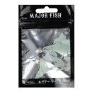 Major Fish Connector Jigköpfe Wire Keeper Jigheads 3 Stück 12 Gramm / Größe 1/0