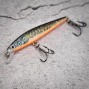 Major Fish Raptor Barsch Wobbler Flachläufer 7 cm Hecht UV aktiv