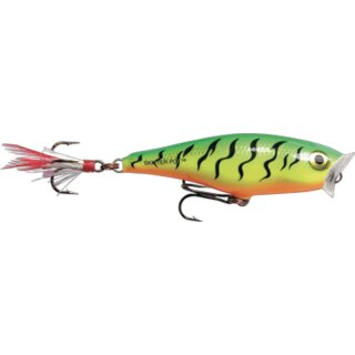 Rapala Skitter Pop Topwater Popper Oberflächenköder 7 cm FT - Firetiger