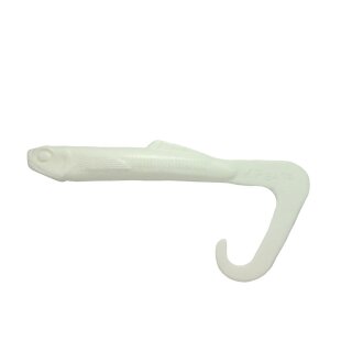 K.P Baits Hybrid Worm Twister 3" 7,5 cm 5 Stück 001 Weiss
