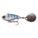 Savage Gear Fat Tail Spin 8 cm 24 Gramm Spin Jig Blue...