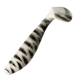 Relax Kopyto Gummifische 2,5" 6,25 cm 5 Stück TG001 Schwarz Weiss