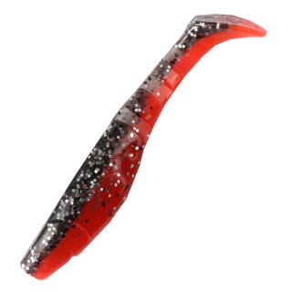 Relax Kopyto 4L 10 cm Gummifische 10 Stück L-210 Super Red Smoke Silver