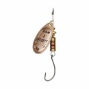 Dam Effzett Einfach Spinner Single Hook Kupfer - Gr. 3