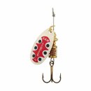 Dam Effzett Standard Spinner #5 12G Silver Black Dot