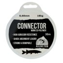 Major Fish Connector Hardmono Schnur Vorfachmaterial Shock Leader 30 m