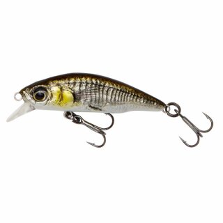 Savage Gear 3D Sticklebait Stichling Twitch 4.5 cm 4 G Sinking UL Ayu Green Silver