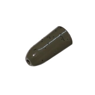 Major Fish Tungsten Bullet Worm Weight Green Pumpkin 10,6 Gramm - 2 Stück