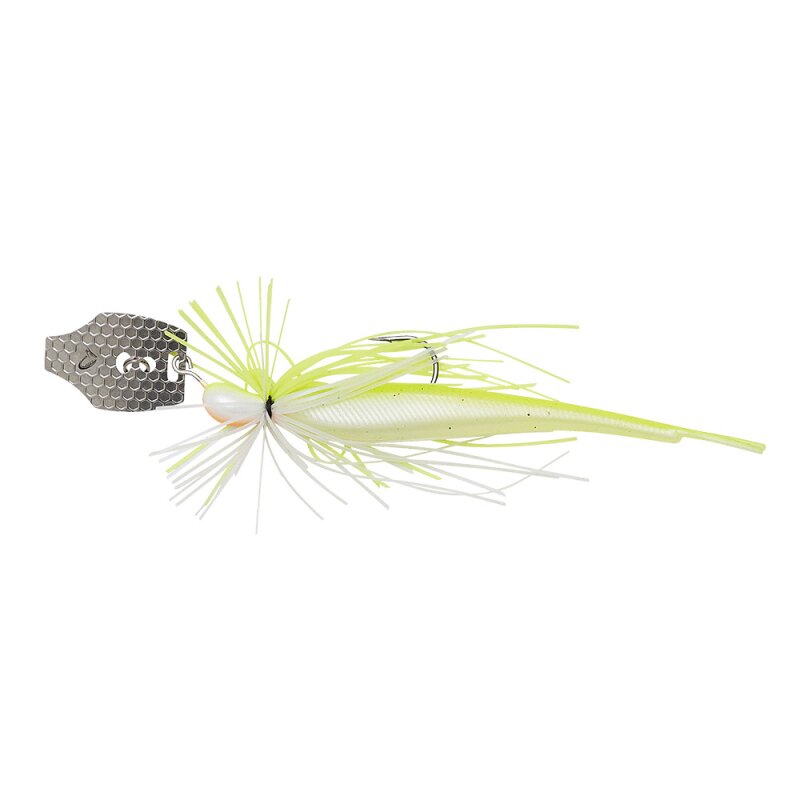 Savage Gear Crazy Swim Jig Chatterbait 12,5 cm 16,5 G Yellow White