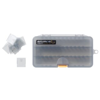 Savage Gear Lurebox 4a Smoke Tackle Box 18.6 x 10.3 x 3.4CM