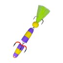 K.P Baits Foam Jig Schaumstoff Köder Streamer 7,5 cm...