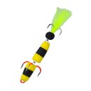 K.P Baits Foam Jig Schaumstoff Köder Streamer 9 cm...