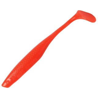 K.P Baits Lazy Shad Gummifisch 5" 12,5 cm 5 Stück 071 UV Orange