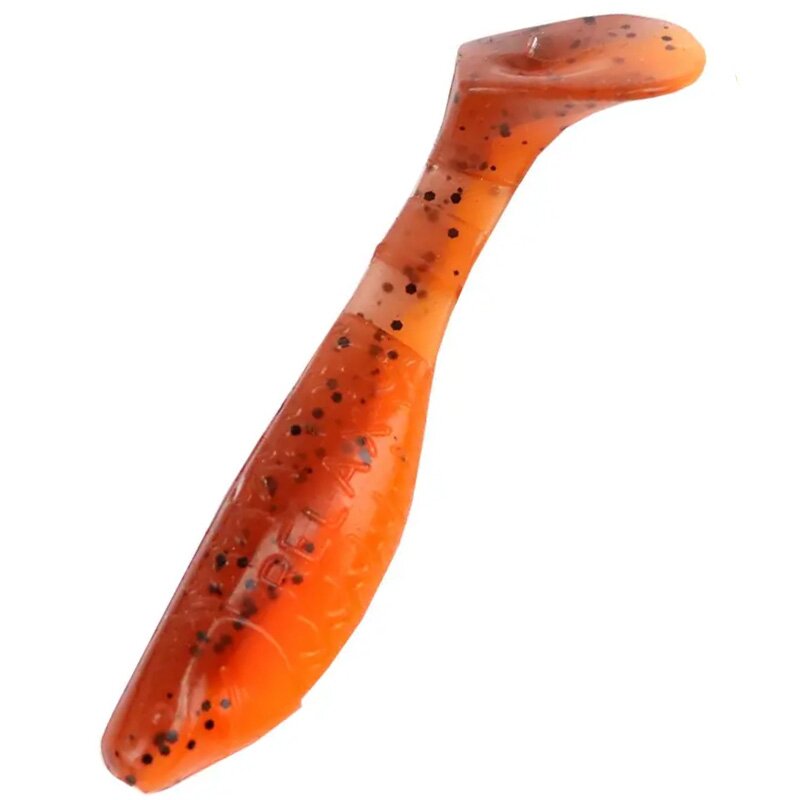 B068 orange-Glitter / olivebraun-Glitter