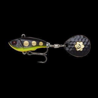 Savage Gear Fat Tail Spin 8 cm 24 Gramm Spin Jig Black Magic