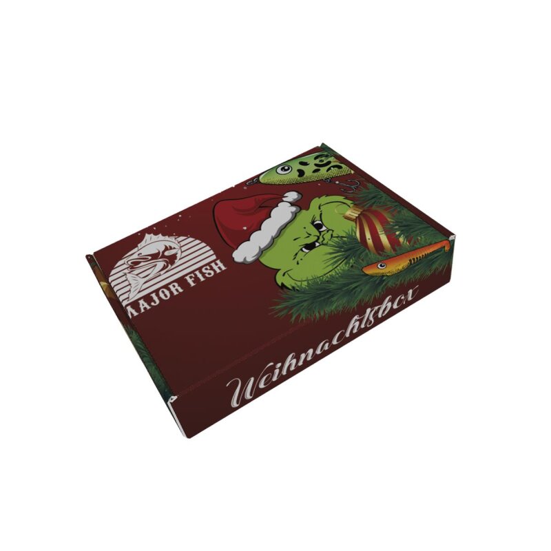 Major Fish Weihnachtsbox Geschenk für Angler Adventsgeschenk