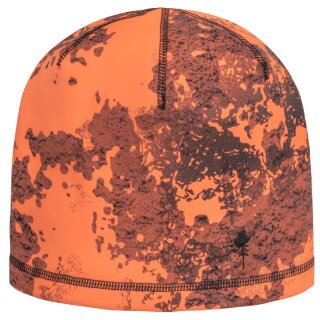 Pinewood Camou Beanie Strata Blaze Neon Orange M-L