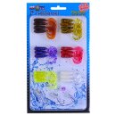 Relax Gummifische Sortiment Twister Set + Jigköpfe...
