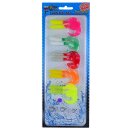 Relax Gummifische Sortiment Twister Set + Jigköpfe...