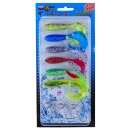 Relax Gummifische Sortiment Twister Set + Jigköpfe...