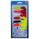 Relax Gummifische Sortiment Twister Set + Jigköpfe...