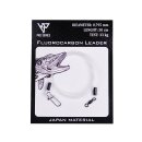 K.P 100 % Fluorocarbon Vorfach Leader Hechtangeln 0,80 mm...