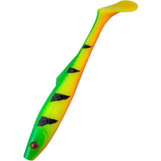 K.P Pike Shad Junior 8" 20 cm Hecht Gummiköder 094 Firetiger Perch