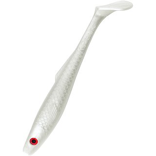 K.P Pike Shad Junior 8" 20 cm Hecht Gummiköder Silber