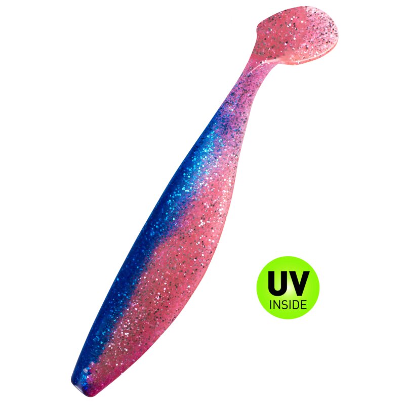 Relax Kopyto Shad 9" 23 cm Gummifisch 332 Hot Pink Glitter
