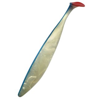 Shadxperts Megalodon 12" 30 cm Hechtköder 028 Goldperl Blau