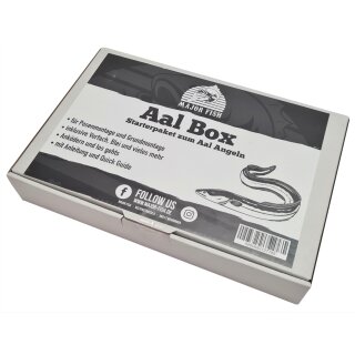 Major Fish Angel Box Aalbox Geschenk Aal Angeln Set