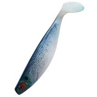 Shadxperts Xtrasoft Nature 6" Shad 16 cm 2 Stück blauperl / Weißfisch