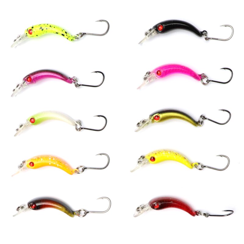 Major Fish Forellenwobbler Set 10 Stück 3,7 cm