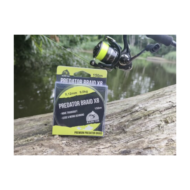 Maximus Raubfisch Set Barsch Spinnrute, Rolle und Schnur Set Combo