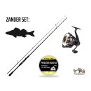 Maximus Raubfisch Set Zander Spinnrute, Rolle und Schnur Set Combo