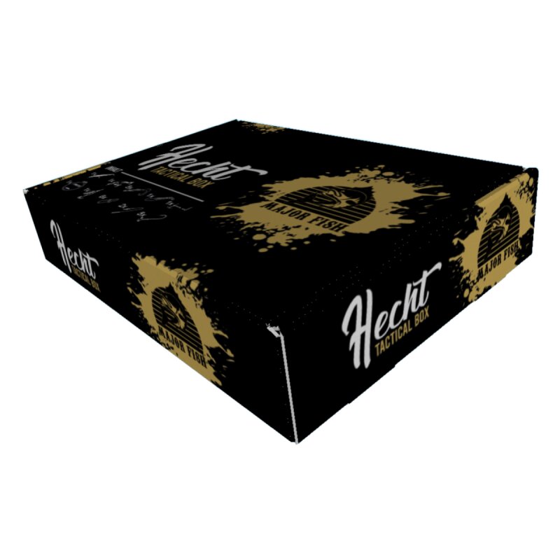 Major Fish Hecht Tactical Box 24- teilig Gummifische Hardbaits Set