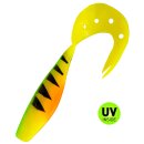 Delalande Sandra Twister 3,5 " 9 cm Fluogelb Schwarz...