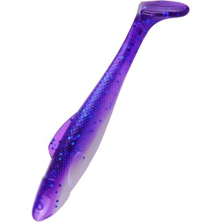 Relax Gummifische Ohio 4" 10 cm 5 Stück L319 Lila Pearl